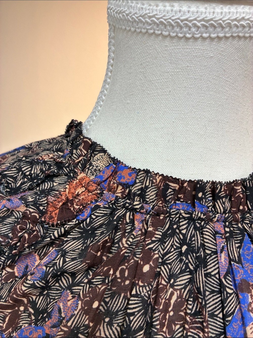 Ulla Johnson Floral Delia Mini Dress Tiered Ruffle Jet Sunburst Size 0‎ - Picture 4 of 12